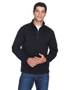 Bristol Sweater Fleece Quarter-Zip Pullover Devon & Jones DG792