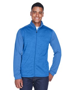 Newbury Colorblock Mélange Fleece Full-Zip jacket Fleece Devon & Jones DG796 Fleece
