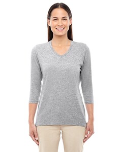 Women's Perfect Fit™ Bracelet-Length V-Neck Top Devon & Jones DP184W