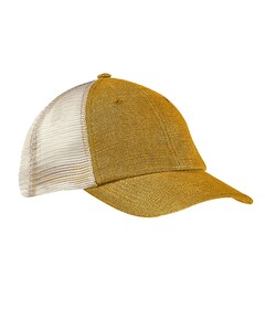 Washed Hemp Soft Mesh Trucker Cap Tear-Away Tag econscious EC7095 Tear-Away Tag
