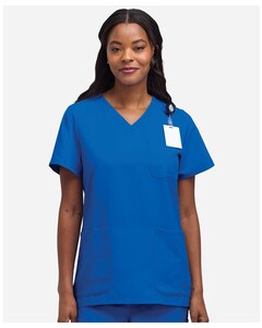Hanes HSB002 5XL-Women's V-Neck 3 Pocket Scrub Top 5XL