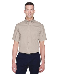 Men's Easy Blend™ Twill Dress Shirt with Stain-Release S Harriton M500S S
