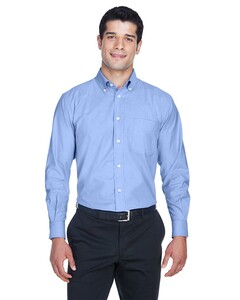 Men's Long Sleeve Oxford Shirt Harriton M600