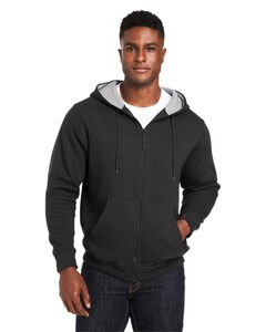 Harriton M711T XLT-Unisex Tall ClimaBloc™ Lined Heavyweight Hooded Sweatshirt XLT