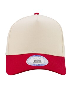 Infinity Her COLBIE 100% Cotton-Women's Two-Tone Five-Panel Cap 100% Cotton