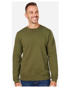 Premium Fleece Crewneck Sweatshirt L J. America 8424 L