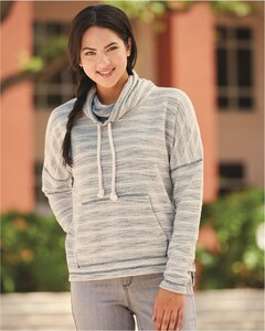 Baja Women's French Terry Cowlneck Pullover J. America 8693