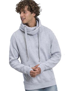 Cross Neck Hooded Sweatshirt Just Hoods By AWDis JHA021