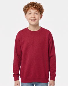 M&O 7810Y Male-Youth ACE Fleece Crewneck Sweatshirt Male
