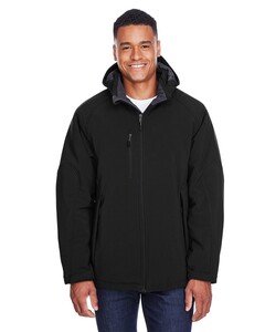Glacier Insulated Three-Layer Fleece Soft Shell Hood Jacket with Detachable Hood North End 88159