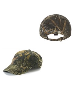 Garment-Washed Camo Dad Hat Outdoor Cap CGW115