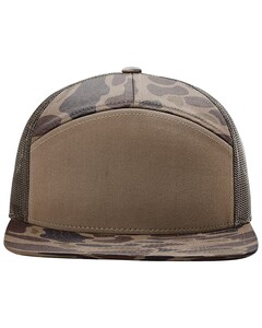 Richardson 168P Adjustable-Printed Seven-Panel Trucker Cap Adjustable