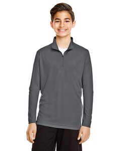 Youth Zone Performance Quarter-Zip Pullover Male Team 365 TT31Y Male