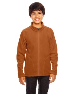 Youth Campus Microfleece Jacket Long-Sleeve Team 365 TT90Y Long-Sleeve