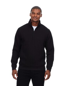 Ultimate Fleece Quarter-Zip Sweatshirt Male Threadfast Apparel 320Q Male