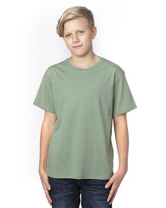 Youth Ultimate CVC T-Shirt Cotton/Polyester Blend Threadfast Apparel 600A Cotton/Polyester Blend