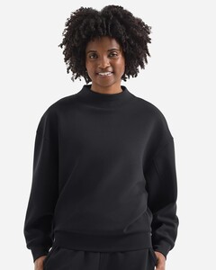 TriDri TD660 L-Women's Luxe Mock Neck Sweatshirt L