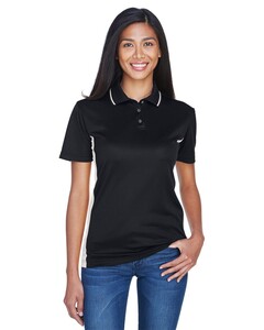 Womens Cool & Dry Sport Two-Tone Polo Shirt UltraClub 8406L