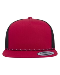YP Classics 6006BD Snapback-Classic Five-Panel Trucker Rope Cap Snapback