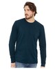 Next Level Apparel 6411 Unisex Sueded Long Sleeve T-Shirt