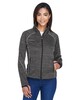 North End 78697 Women's Flux Mélange Bonded Fleece Jacket