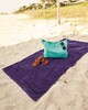 Q-Tees QV3060 Velour Beach Towel