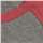 Grey/ Red Triblend