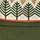 Rustic Trees/ Olive Green