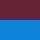 Burgundy Heather/ Olympic Blue