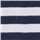 Navy/ White Stripe
