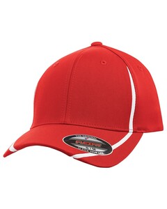 Performance Colour Block Cap Red FlexFit ATC16 Red