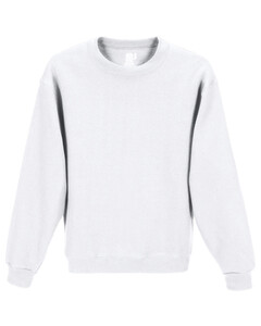 plain white crew neck sweatshirt
