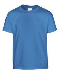 Heavy Cotton Youth T-shirt Blue Gildan 500B Blue