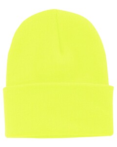 The Authentic T-Shirt Company C100 Yellow-ATC Knit Toque Yellow