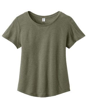 Womens Triblend Scoop Neck Tee