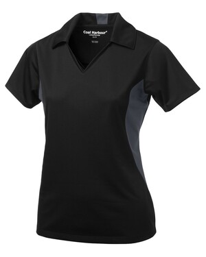 Snag Resistant Colour Block Ladies' Sport Shirt