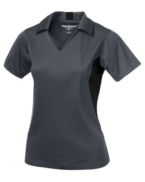Snag Resistant Colour Block Ladies' Sport Shirt