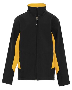 Colour Block Soft Shell Youth Jacket