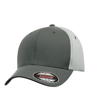 Flexfit Fitted Mesh Big Trucker Hat in Black | Lamood Big Hats