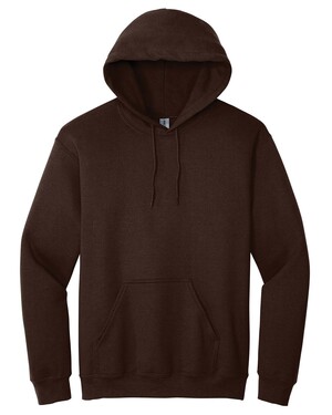 18500 Gildan® Heavy Blend™ Adult Hooded Sweatshirt Fleece Pullover Hoodie  (Back & Sport Gray)