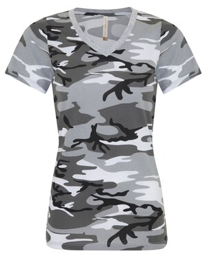 ATC EUROSPUN V-NECK CAMO TEE - WOMEN'S