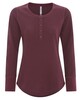 The Authentic T-Shirt Company ATC8064L ATC ESActive® Vintage Thermal Long Sleeve Ladies' Henley Shirt 