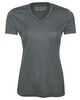 The Authentic T-Shirt Company L3517 ATC Team Heather ProFormance V-Neck Ladies T-shirt
