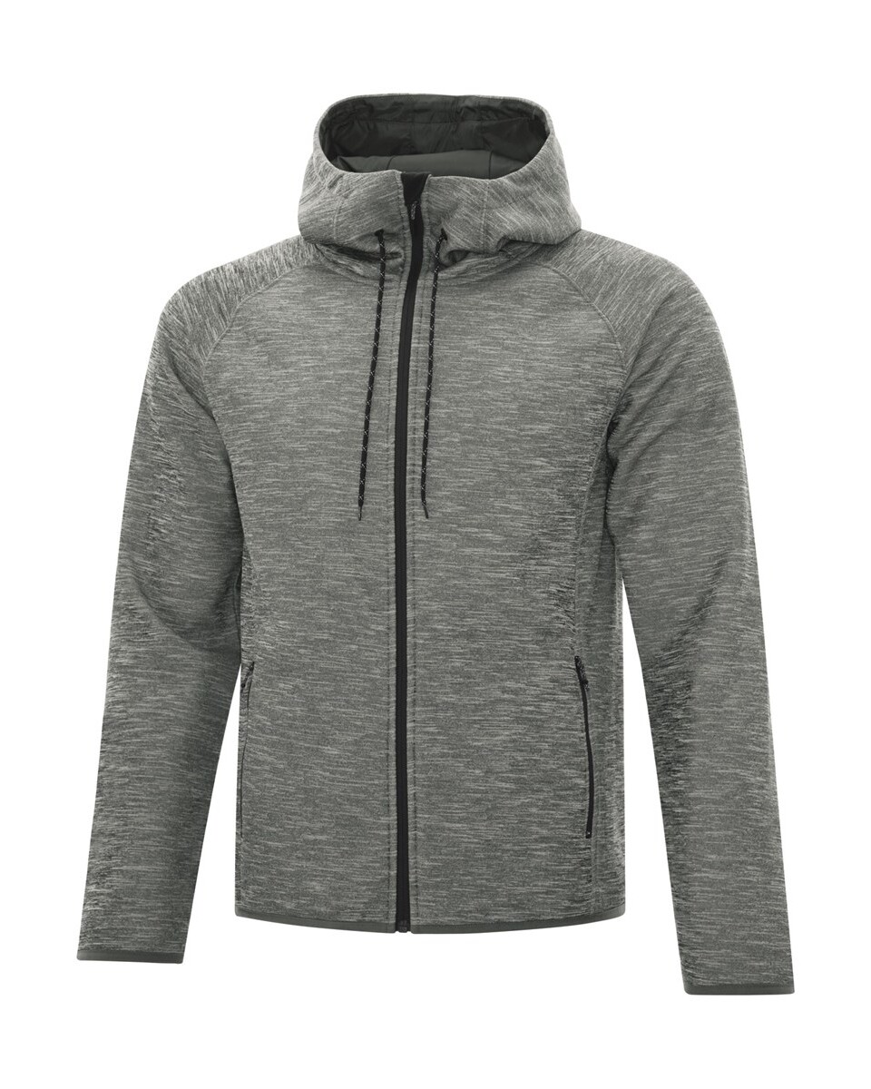 Dryframe DF7655 Dry Tech Fleece Full Zip Hooded Jacket - BlankShirts.ca