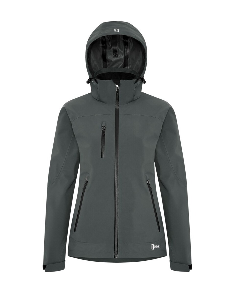 Dryframe DF7672L Tri-Tech Hard Shell Ladies' Jacket - BlankShirts.ca