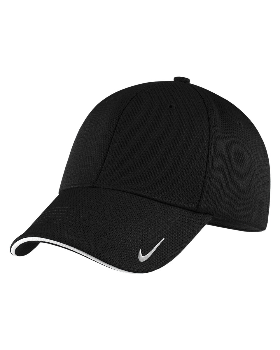 Nike 333115 Dri Fit Mesh Swoosh Flex Sandwich Cap Blankshirtsca 7846