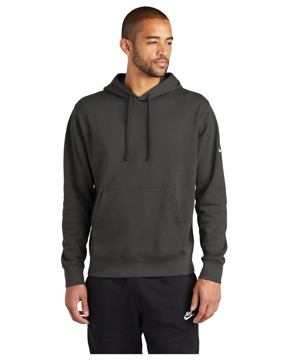 Nike DR1499 Club Fleece Sleeve Swoosh Pullover Hoodie - BlankShirts.ca