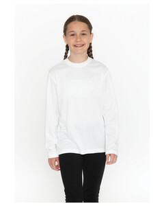 The Authentic T-Shirt Company ATC3715Y 100% Polyester-Essential Performance Youth Long Sleeve Tee 100% Polyester