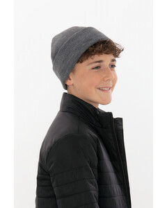 The Authentic T-Shirt Company Y100 100% Acrylic-Everyday Knit Cuff Youth Toque 100% Acrylic
