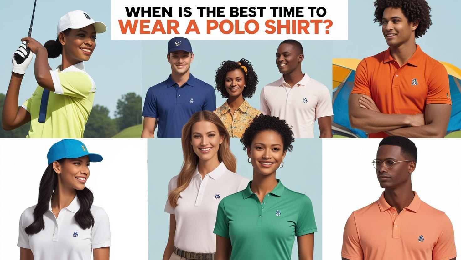 when is the best time to wear a polo shirt?